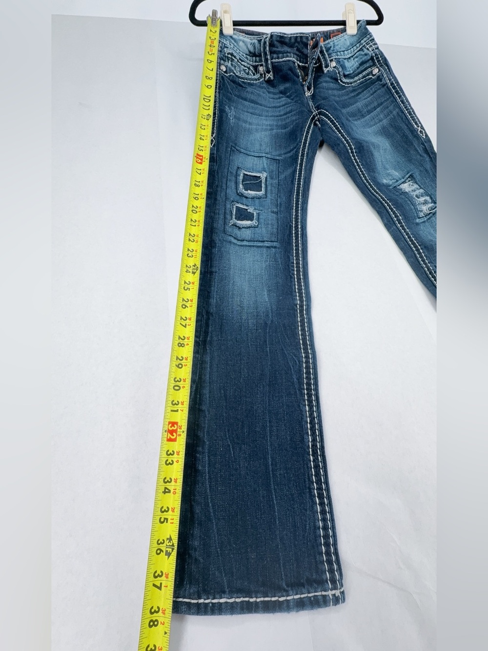 Rock Revival blake Straight Denim jeans size 26 - Picture 5 of 13